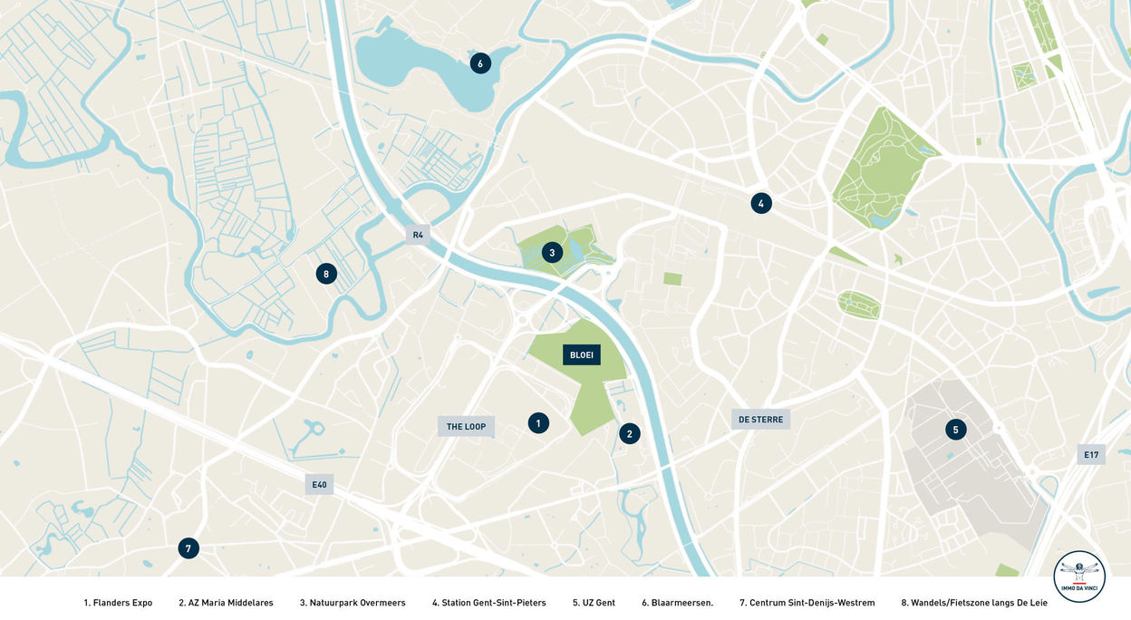 Bloei in Gent