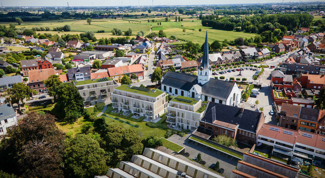 Green Square in Evergem