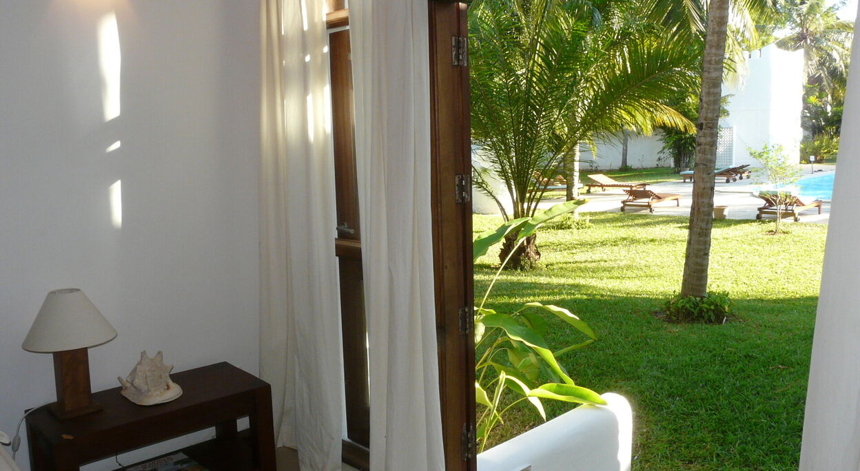 Appartement met terras en zwembad te Diani Beach in Kenia