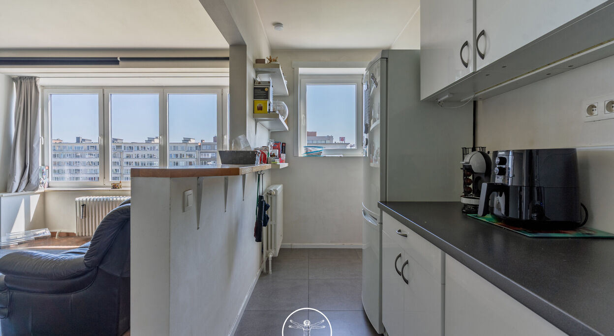 Appartement met 2 slaapkamers en terras te Gent