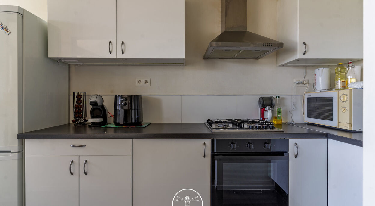 Appartement met 2 slaapkamers en terras te Gent