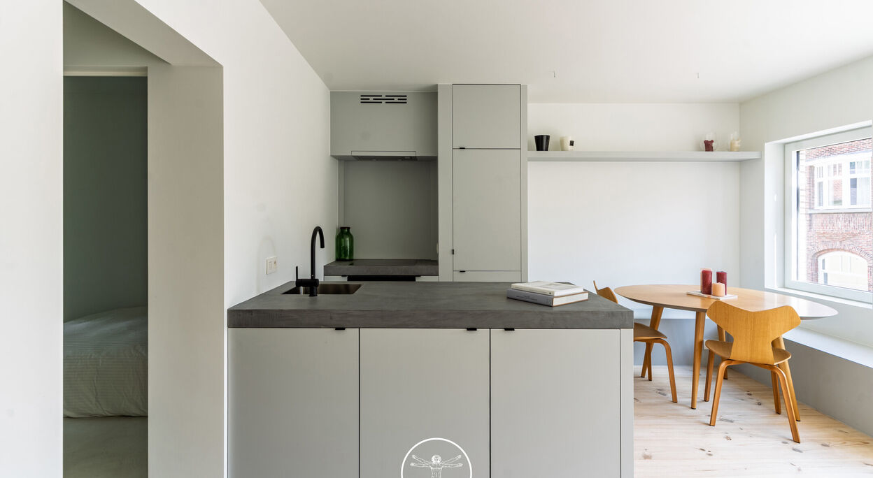 Appartement met inpandig terras in het centrum van Gent