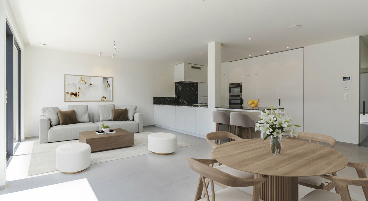 Nieuwbouwappartement met zuidgericht terras te Zottegem