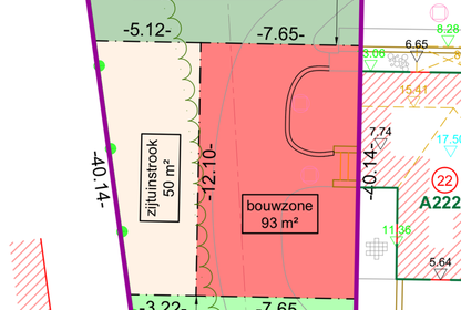 Bouwzone 93m2