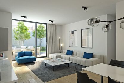 Gelijkvloerse verd. + tuin te koop in Sint-Denijs-Westrem