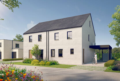 Foto nieuwbouwwoning project Hof Pattyn